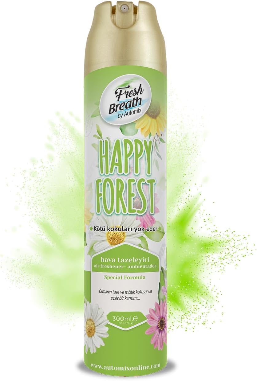 Alternative view of Fresh Breath Happy 300 ml Aerosol Koku | Araç ve Oda İçin Ferah ve Kalıcı Aroma