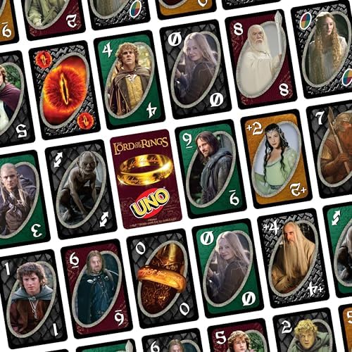 Mattel Games UNO of the Rings Kartlar JMF13