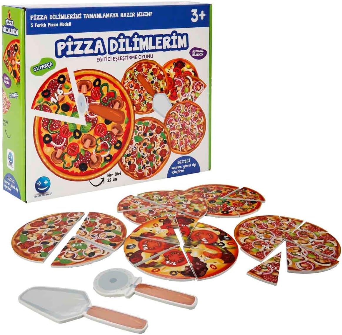 Oyun Pizza Dilimlerim 31 Parça