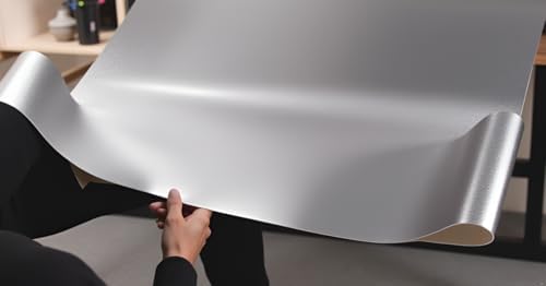 Alternative view of Reflektif Isı Transfer Folyosu – 100x110 cm, Yüksek Yansıtıcı, Gece Görünürlüğü Artırıcı, Kumaş Üzeri Isı ile Kolay Uygulama, DIY Tasarım & Güvenlik Kıyafetleri için "Görünürlük = Güvenlik"