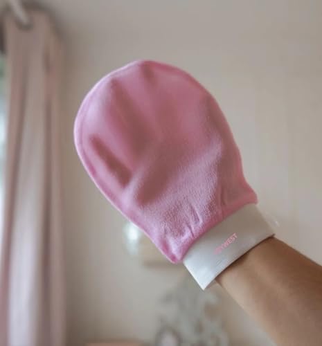 Alternative view of Banyo Lifi, Vücut Temizleme Kesesi, Yumuşak Peeling Eldiveni, Pembe