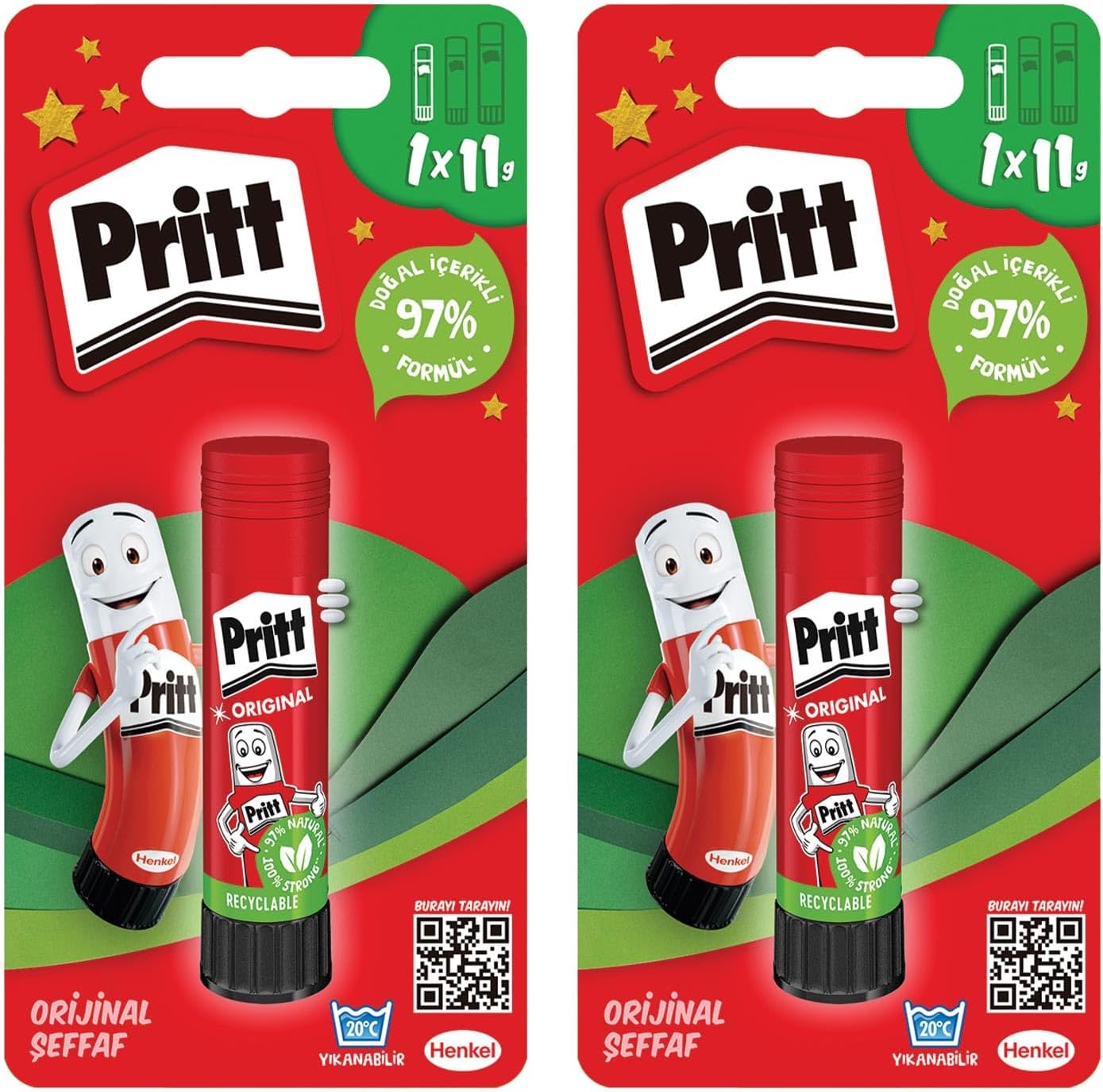 Alternative view of Stick Yapıştırıcı 11g Tekli Blister 2li paket