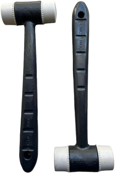 Plastik Vidalı Tokmak, 40 mm, Beyaz