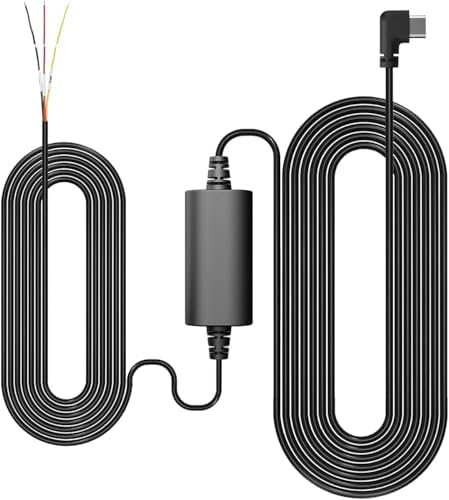 G300H Pro/HK30 Pro Araç İçi Kamera 24 Saat Modu Kiti Akü Bağlantı Kablosu (Micro Usb)