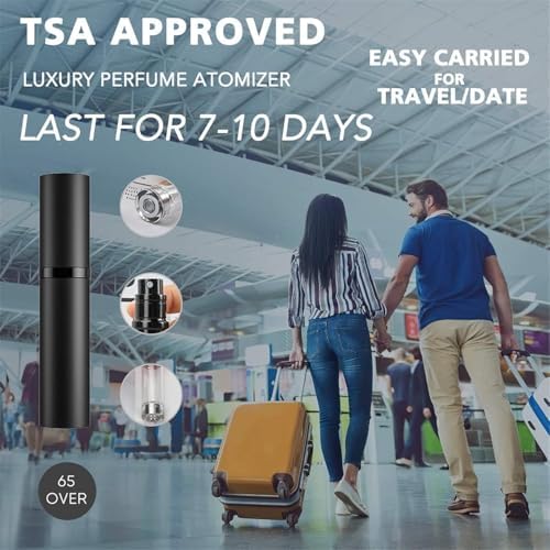 Alternative view of Seyahat Atomizer Mini Doldurulabilir Şişe, 5ml İnce Sis Parfüm Dağıtıcı, Boş Parfüm Spreyleme Şişesi, Seyahat ve Dışarı Çıkma İçin Taşınabilir Atomizer Yeniden Doldurulabilir (Gül Altını)