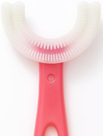 Silikon Uçlu Tırtıklı Diş Kaşıyıcı Bebekler İçin Güvenli Diş Kaşıma Ürünü BPA İçermez Ergonomik Tutma Saplı Hafif Kolay Temizlenebilir Yeni Doğan ve 0-12 Ay Bebekler İçin Uygun (Pembe)