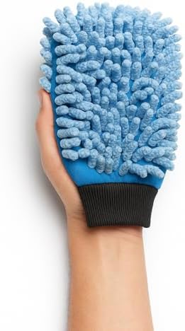 Alternative view of Mikrofiber Makarna Araba Yıkama Eldiveni Yüksek Emicilikli Lint Yok Çiziksiz Uyumlu Elastik Manşetli Kolay Kavranabilir Konforlu
