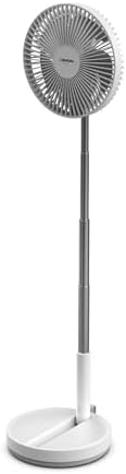 Alternative view of Smart Katlanabilir Vantilatör Doğal Rüzgar Şarj Edilebilir Bataryalı 4 Hız Kademeli Ultra Sessiz Taşınabilir Ayaklı Fan X6103