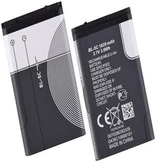 Bl-5c Batarya 1020 Mah 3.7v 3.8wh Li-on Batarya