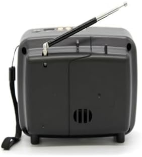 Alternative view of MD-308BT Işıklı Retro Görünümlü Nostaljik Radyo Bluetooth Hoparlör - Kırmızı Renk