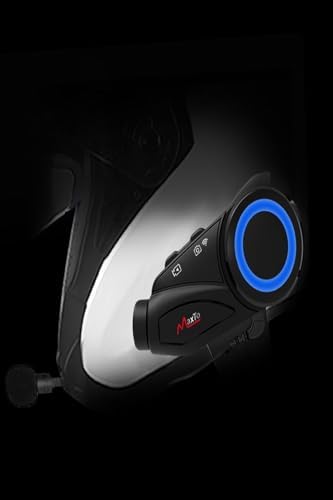 Alternative view of Yeni Sürüm Maxto M3 intercom 360 Derece Dönen Kask Klipsli Kameralı Motosiklet Kask İntercomu