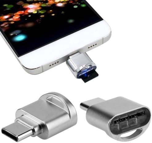 7744 Usb Type C 3.1 To Micro Sd Otg Hafıza Kartı Çevirici Dönüştürücü Adaptör Type-C girişli Tel tablet Pc de kullanılır Type-c Soketine takılarak Micro SD/TF kart okur yazar veri aktarır