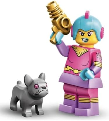 Minifigür 71046 - Seri 26-4 Retro Space Heroine