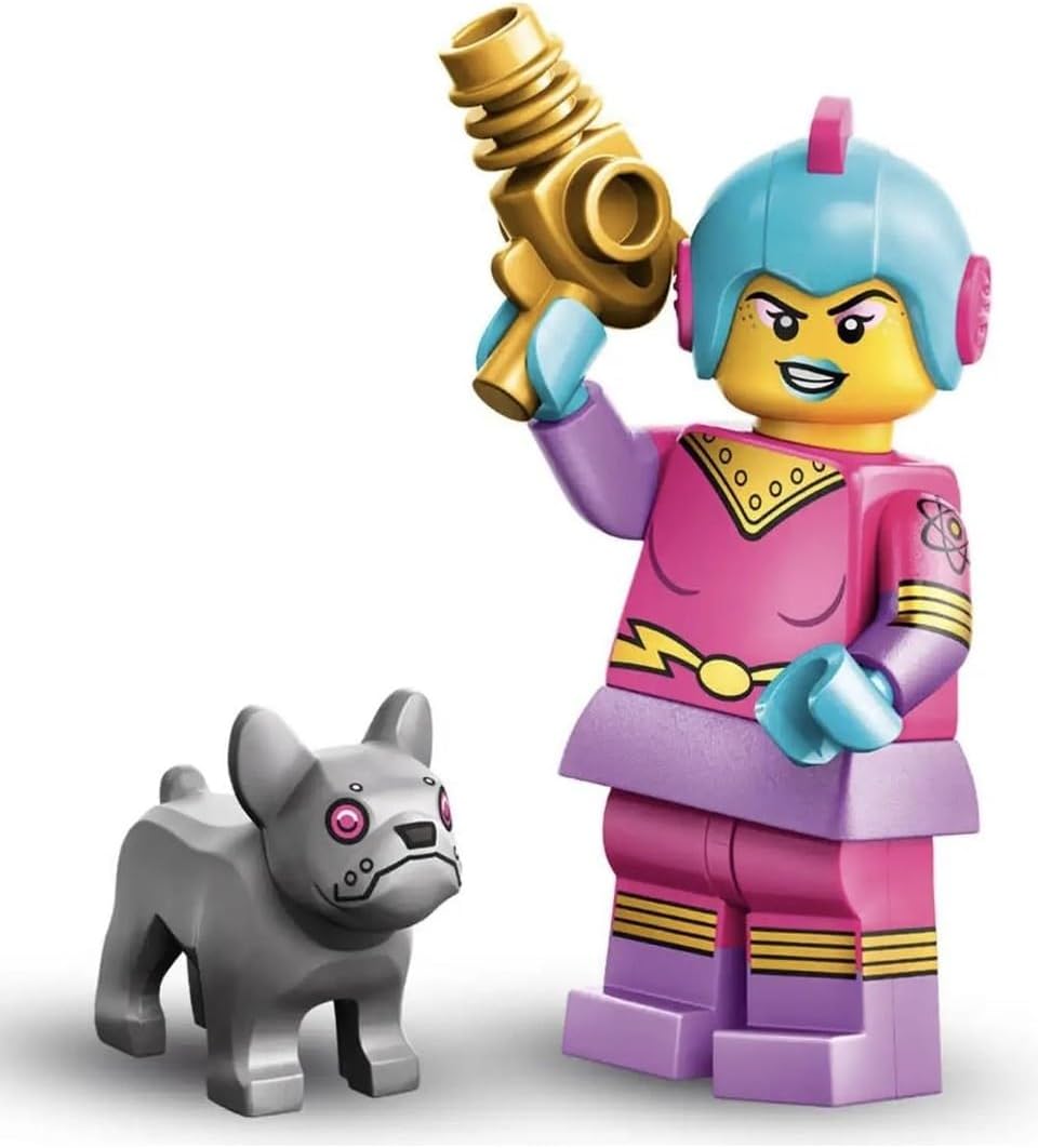 Alternative view of Minifigür 71046 - Seri 26-4 Retro Space Heroine