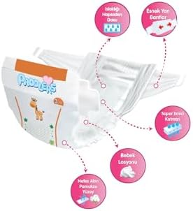 Bebek Bezi 3 Numara Midi (4-9 Kg) 280 Adet – Ekstra Set