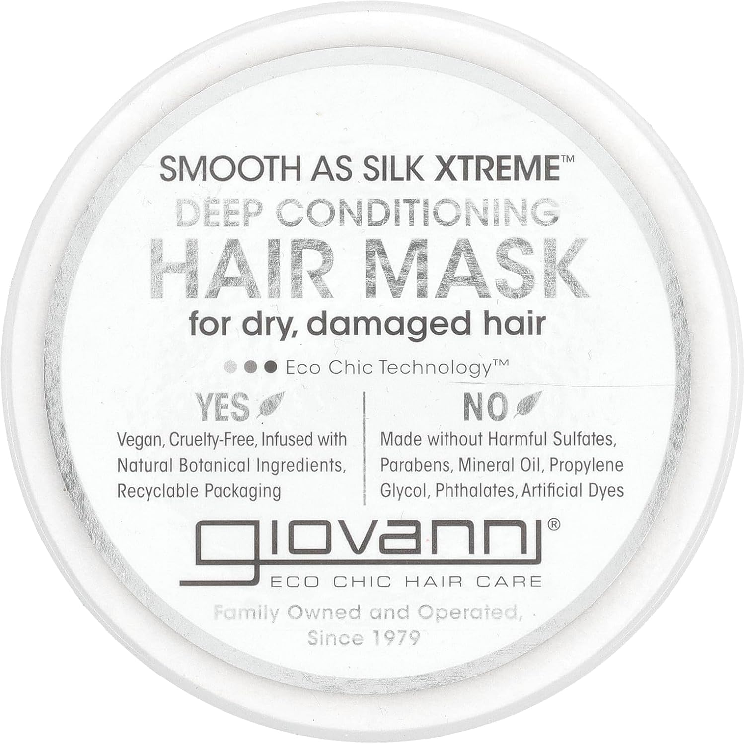 Alternative view of Giovanni Smooth as Silk Xtreme Derin Bakım Saç Maskesi 295ML, 716237189554
