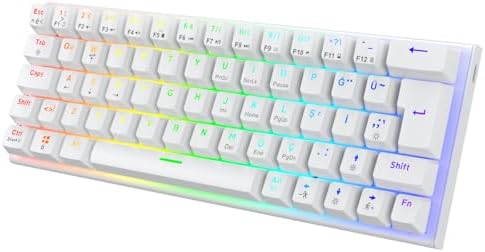 Alternative view of Runner Rgb Mekanik Gaming Oyuncu Klavyesi Red Switch Q Beyaz