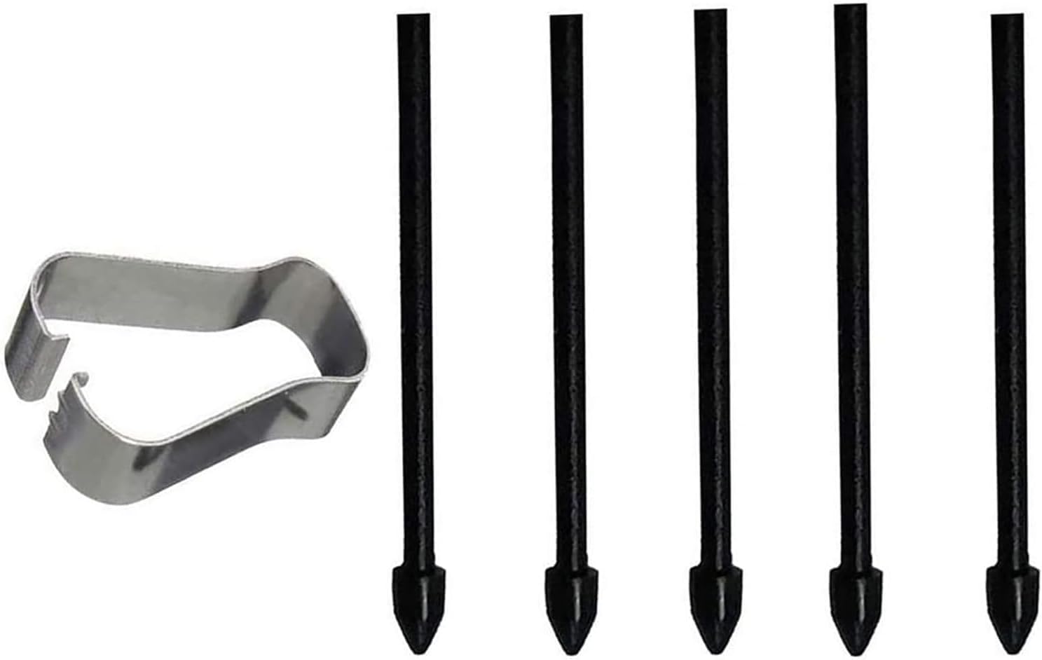 Kalem Değiştirme Uçları, 5 Adet Yedek Uç Seti, Yumuşak Stylus Kalem Uçları ile Araçlar ve Plastik Kutu, Çoğu Tab S7, Tab S6, 10, 20 ve Tüm Versiyonlar İçin Uyumlu