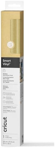 2011550 SMART VİNİL KALICI 33X91CM 1 SAYFA IŞILTILI ALTIN