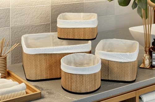Wicker Premium Serisi 4'lü Set Organizer