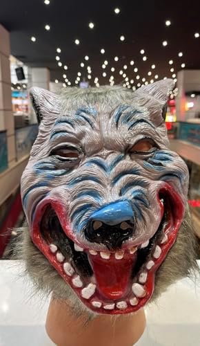 Halloween Kurt Maskesi, Korku Maskesi, Bayramı Aksesuarları, Halloween Kostüm Aksesuarı, Şaka Oyunları ve Korku Maskeleri