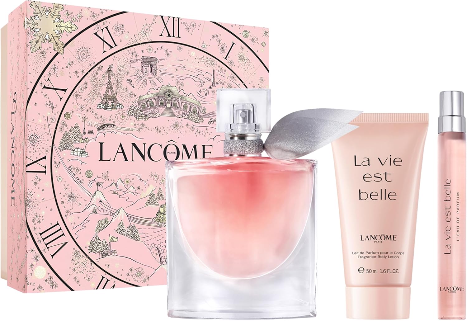 Lancome La Vie Est Belle EDP 50 ml + Body Lotion 50 ml + EDP 10 ml Kadın Parfüm Seti