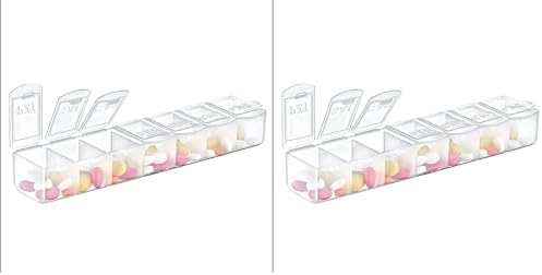 BEE HOME İlaç Kutusu, Çok Renkli 2li paket