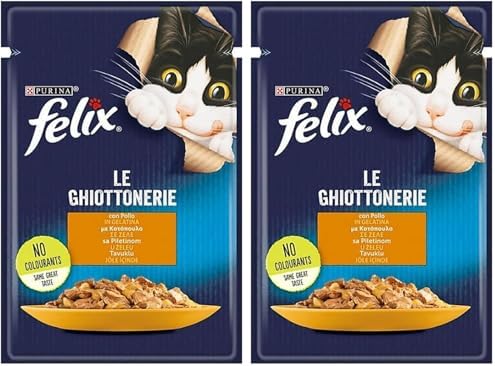 Alternative view of Felix Tavuklu Yetişkin Kedi Konservesi Pouch 85 Gr 2li paket