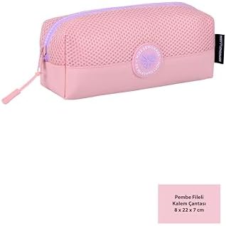 Alternative view of PENCIL CASE MESHY PINK KALEM KUTUSU