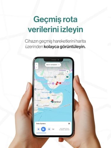 Gözcü Mobil Ios Uyumlu 10/30 Ay Batarya Ömrü Anlık Geçmişe Dönük Konum Gps Araç Motor Çocuk Akıllı Takip Cihazı (Mini)