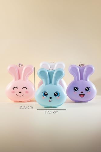 041 Pvc Anahtarlı Kilitli Gülenyüz Kumbara Pembe 12,5X15,5Cm