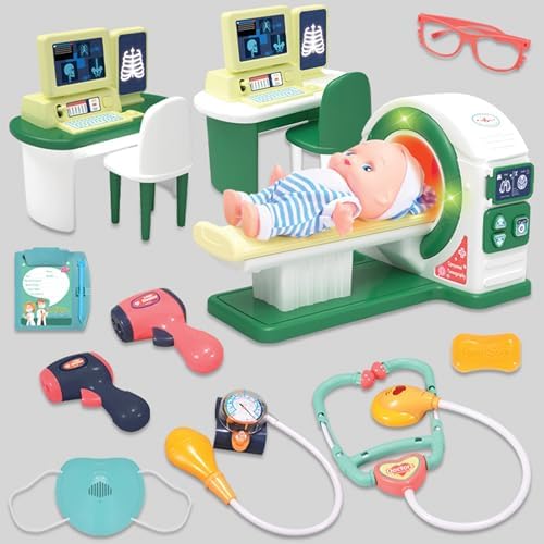 Alternative view of Ogi Mogi Toys Işıklı ve Sesli Bilgisayarlı Tomografi Makinesi Medikal Oyun Seti