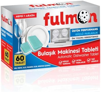 60'LI BULAŞIK MAKİNESİ TABLETİ HEPSİ BİR ARADA