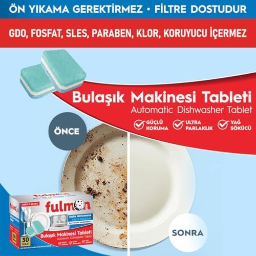 Alternative view of 30'LU BULAŞIK MAKİNESİ TABLETİ HEPSİ BİR ARADA