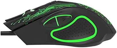 X8 Profesyonel Oyuncu Mouse, 6 Tuşlu, RGB Aydınlatmalı, 3600 DPI, Siyah, 1.5m Örgülü Kablo
