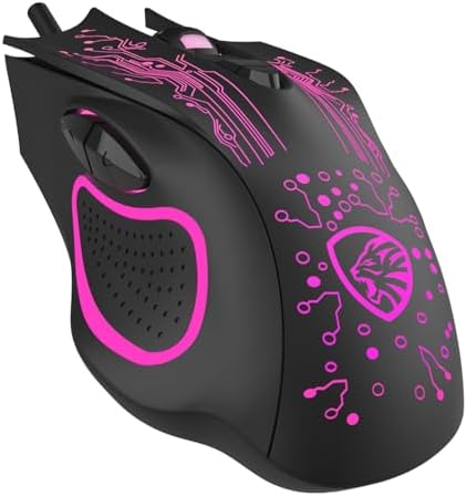 Alternative view of X8 Profesyonel Oyuncu Mouse, 6 Tuşlu, RGB Aydınlatmalı, 3600 DPI, Siyah, 1.5m Örgülü Kablo