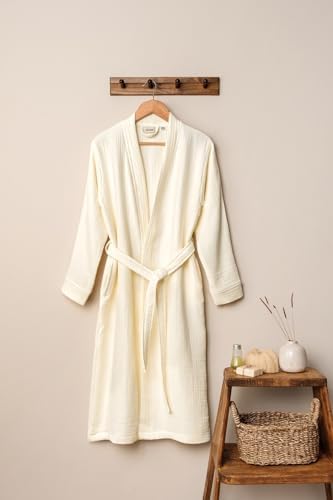 Alternative view of DENİZLİ CONCEPT Kimono 4 Kat Müslin Bornoz
