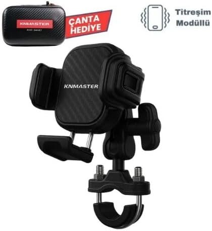 TT-870 Titreşim ve Hırsızlık Önleyici Motosiklet Telefon Tutucu