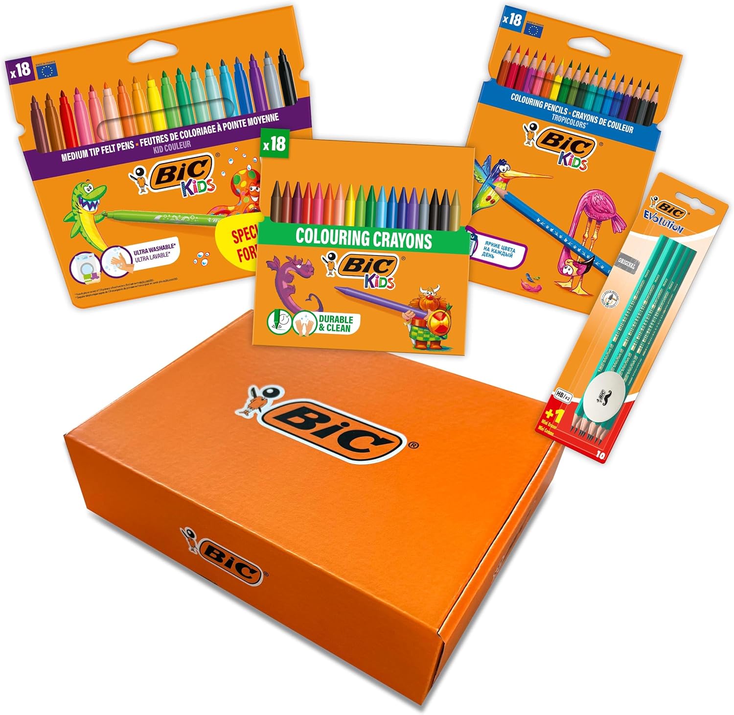 BiC Kids Okul Boyama ve Yazım Seti