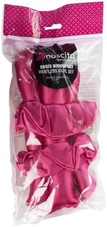 Sosis Bigudi 3'lü Set Pembe - 63