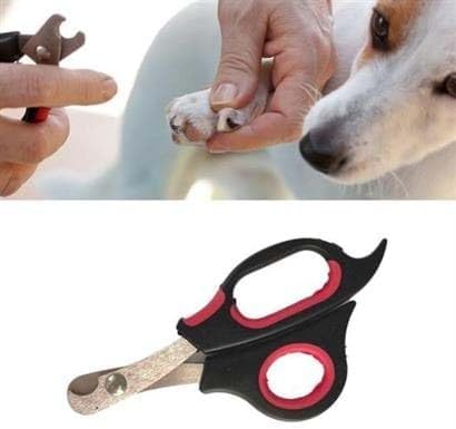 Büyük Irk Köpek Kedi Çelik Uçlu Evcil Hayvan Tırnak Makası Pati Bakım Aleti Ergonomik Kaymaz