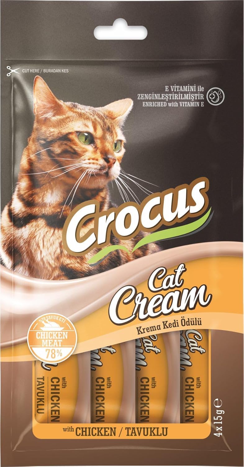 Alternative view of Crocus Tavuklu Krema Kedi Ödülü 4X15G