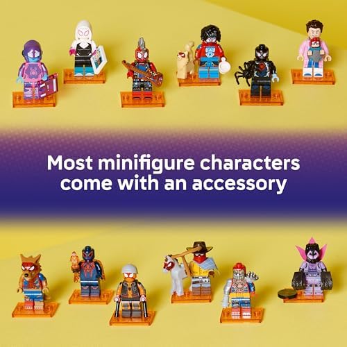 Alternative view of Lego Minifigure 12 Örümcek Adam Figürü Serisi: Örümcek Ayetinin Karşısında Lego Minifigür 71050 Komple Set (Baskılı Dahil)