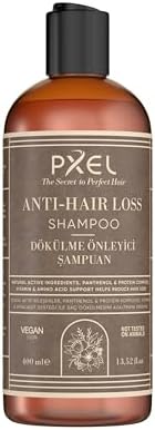 Alternative view of PXEL Saç Dökülme Karşıtı Şampuan 400 ML – Bitkisel Özlü, Kafein ve Biotin Destekli – İncelen ve Zayıflayan Saçlar İçin Güçlendirici Vegan Şampuan – Kadın ve Erkek Kullanımına Uygun