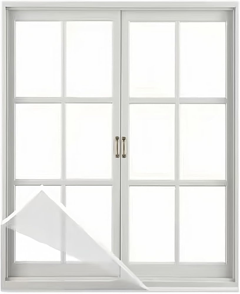 Kendinden Yapışkanlı Pencere Sinekliği, Sivrisinek ve Böceklere Karşı Pencere Filesi, Ayarlanabilir Pencere Ağları, Balkon ve Pencereler İçin DIY Çözüm, 80x100cm