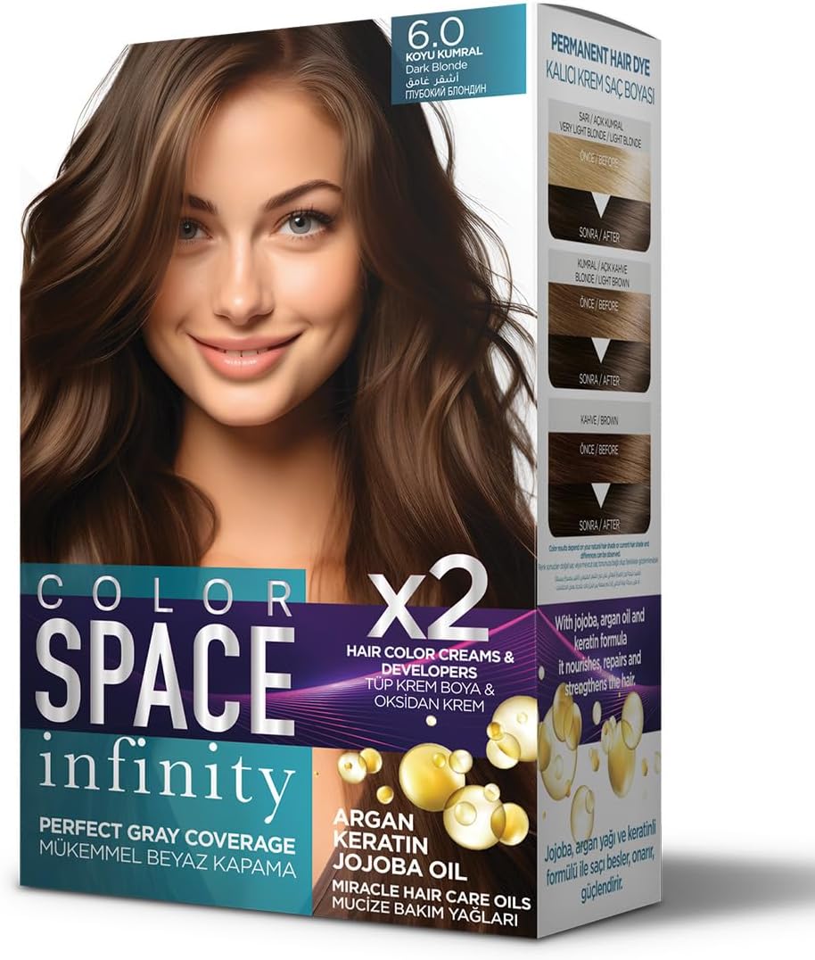 Space Infınıty Set Saç Boyası 6.0 Koyu Kumral
