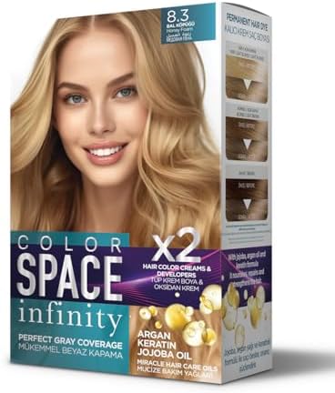 Alternative view of Space Infınıty Set Saç Boyası 8.3 Bal Köpüğü