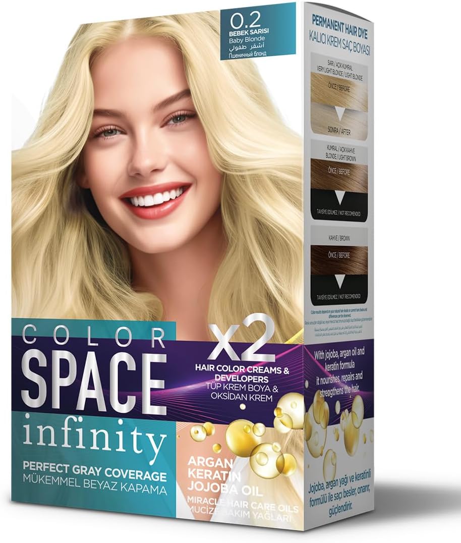 Space Infınıty Set Saç Boyası 0.2 Bebek Sarısı