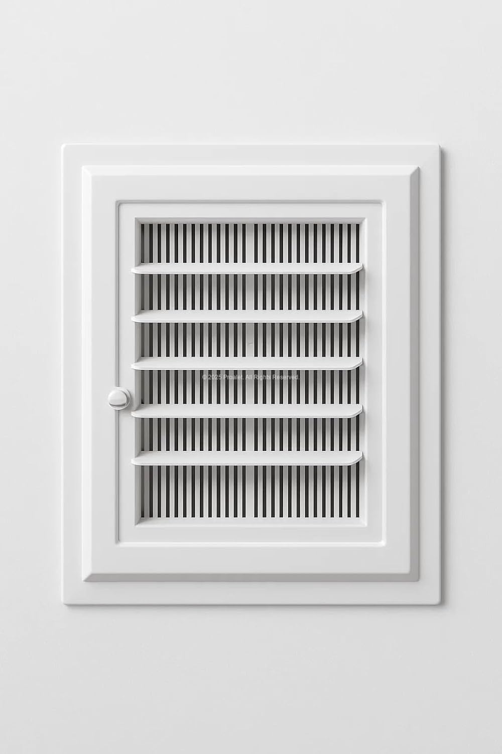 Alternative view of Plastik Banyo Wc Havalandırma Menfezi, Kolay Montajlı, Sinek Böcek Geçirmeyen Yapı, Çift Taraflı Bantla Kullanılabilir, Buhar ve Nem Önleyici, Panjur Sistemli, Estetik Tasarım (35X45 CM)