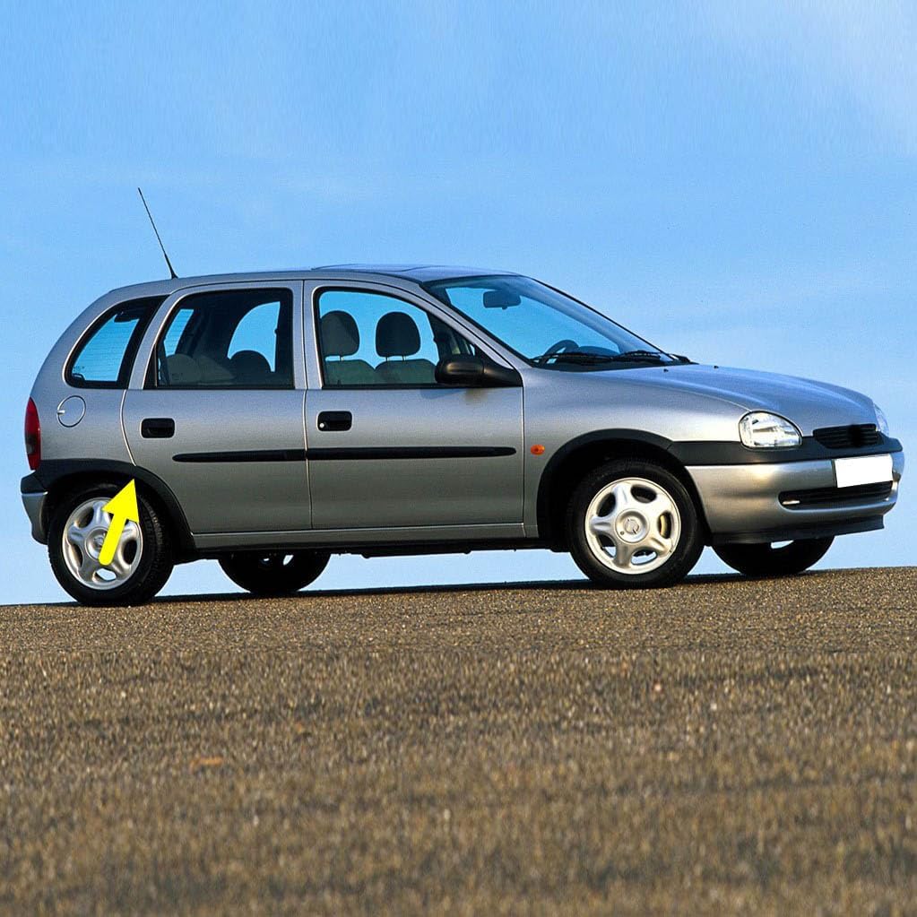 Sağ Arka Çamurluk Ağzı Plastik Dodik Corsa B 4 Kapılı ile uyumlu 1993-2000